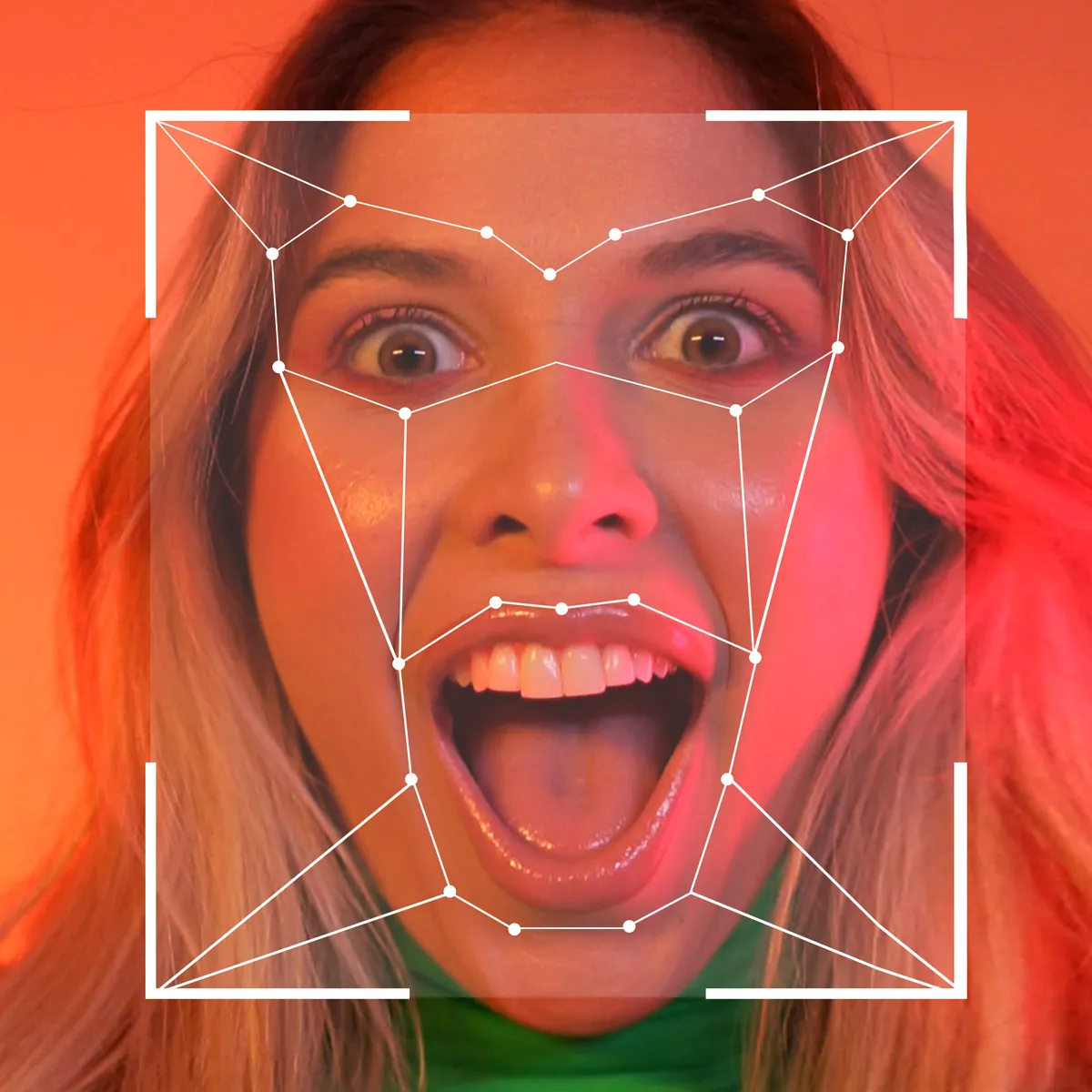 Expresión facial de ira - Análisis de emociones